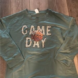Green 'Game Day' Sweatshirt